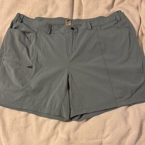 Duluth Trading Co Women’s Breezeshooter Shorts 22W Sage Green